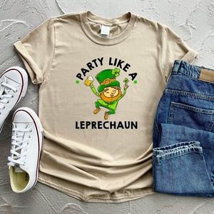 Party Like A Leprechaun Shirt, Lucky Shirt, St Patrick's Day Shirt, Leprechaun